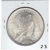 Image 2 : UNCIRCULATED $1 PEACE DOLLAR 1923