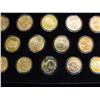 Image 2 : 2007 PRESIDENTIAL DOLLAR SET 20 $1 COINS IN BOX CASE
