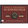 Image 1 : 40% SILVER GOLD PLATED KENNEDY HALF 1967