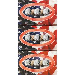 3 SETS 2001 2002 2003 DENVER MINT QUARTER SETS