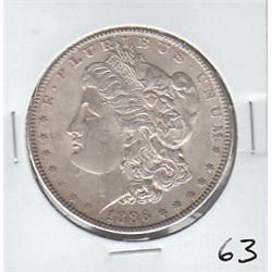 FLASHY 1886 MORGAN SILVER