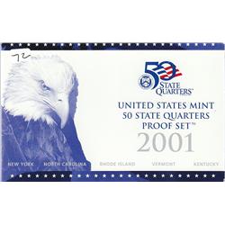 2001 PROOF QUARTER SET