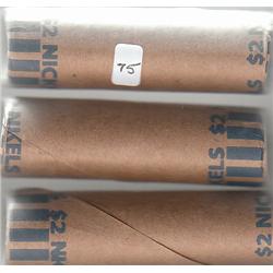 3 SHOTGUN ROLLS OF BUFFALO NICKELS FULL DATE TO NO DATES