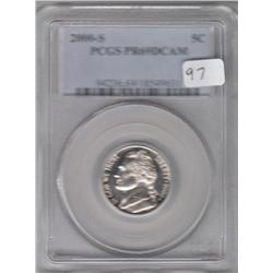2000 S PCGS PR 69 NICKEL