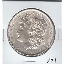 1885 O HIGH GRADE $1 SILVER MORGAN