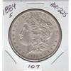 Image 1 : 1884 S $1 MORGAN  HIGH GRADE AU BID = 225