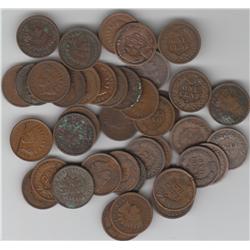 40 INDIAN HEAD CENTS