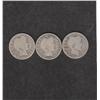 Image 1 : 3 BARBER SILVER QUARTERS