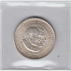 CARVER BTW COMMEMORATIVE SILVER HALF 1952