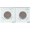 Image 1 : 1893 & 1883 V LIBERTY NICKELS