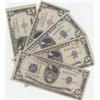 Image 1 : GROUP OF 5 $5 SILVER CERTIFICATES 1934