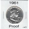 Image 1 : 1961 PROOF FRANKLIN HALF