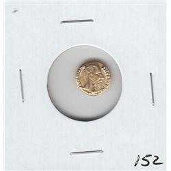 MEXICO WEDDING GOLD TOKEN 1865