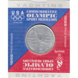 USA COMMEMORATIVE OLYMPIC MEDALLION YACHTING