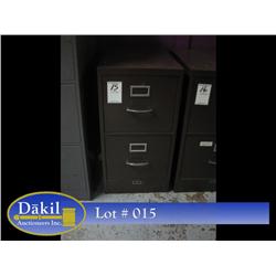 2 DRAWER FILE CABINET