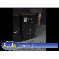 2 DRAWER FILE CABINET