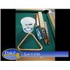 Image 1 : MISC POOL BALLS, CHALK, CUE RACKS