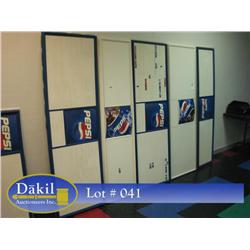 PEPSI LETTER BOARDS (X5)
