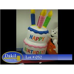 HAPPY BIRTHDAY INFLATABLE