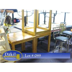 4 TOPPER TABLES (X34)
