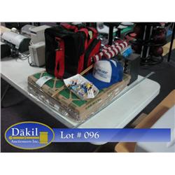 AIR FILTERS, HATS, FLAGS, & BALL BAG