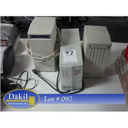 UNINTERRUPTED POWER SUPPLIES (X3)