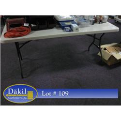 LIFETIME 6’ FOLDING TALBES (X3)