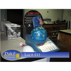 BOWLING BALL GRIP MEASURING SYSTEM & PIN