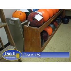 BOWLING BALL RACKS (X3)