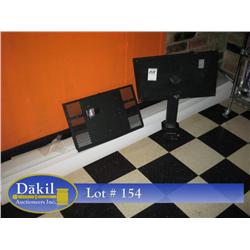 TV STAND & VINYL BLIND SLATS