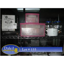 TOWEL DISPENSER, STORAGE, & CROCK