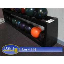 BOWLING BALL RACK