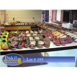 BOWLING SHOES ON COUNTER (X253 PAIR)