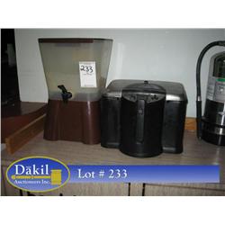 DEEP FRYER & DRINK DISPENSER