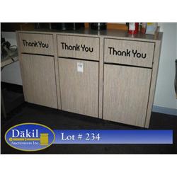 TRASH CAN CABINET