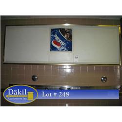 PEPSI LIGHTED MENU BOARD