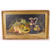Image 1 : O/C Still Life Painting of Fruit, Ca. 1870