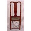 Image 4 : 18th C. Queen Anne Splint Seat Chair