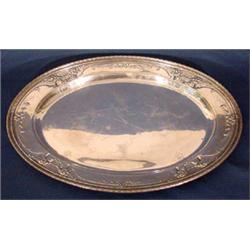 "Black Starrr & Frost" Sterling Platter