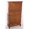 Image 5 : 2-Piece Stacking Step Back Cabinet, Ca. 1860