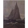 Image 4 : "A. Cary Smith" Signed O/B of Sailing Ship