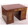 Image 8 : Leather Top Partner's Desk, Ca. 1840