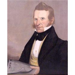 O/C Painting of Gentleman, Ca. 1835