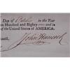 Image 1 : "John Hancock" Signed Document, 1781