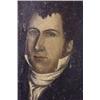 Image 3 : Miniature Folk Art Painting of Man, Ca. 1820