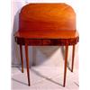 Image 2 : Ca. 1790 Inlaid Mahogany Federal Game Table