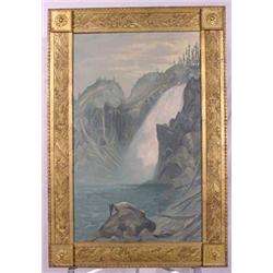 "G.W. Stocker" Signed O/C Painting, Ca. 1882