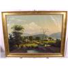 Image 1 : "P. Hanson" Signed O/C Painting, Ca. 1850