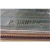 Image 3 : "P. Hanson" Signed O/C Painting, Ca. 1850