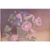 Image 2 : O/C Painting of Morning Glory Flowers, Ca. 1895